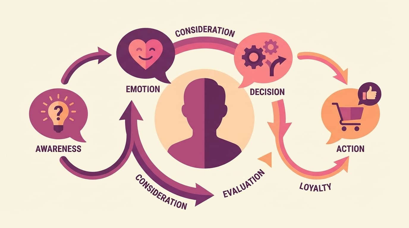 顧客心理とマーケティングファネル
