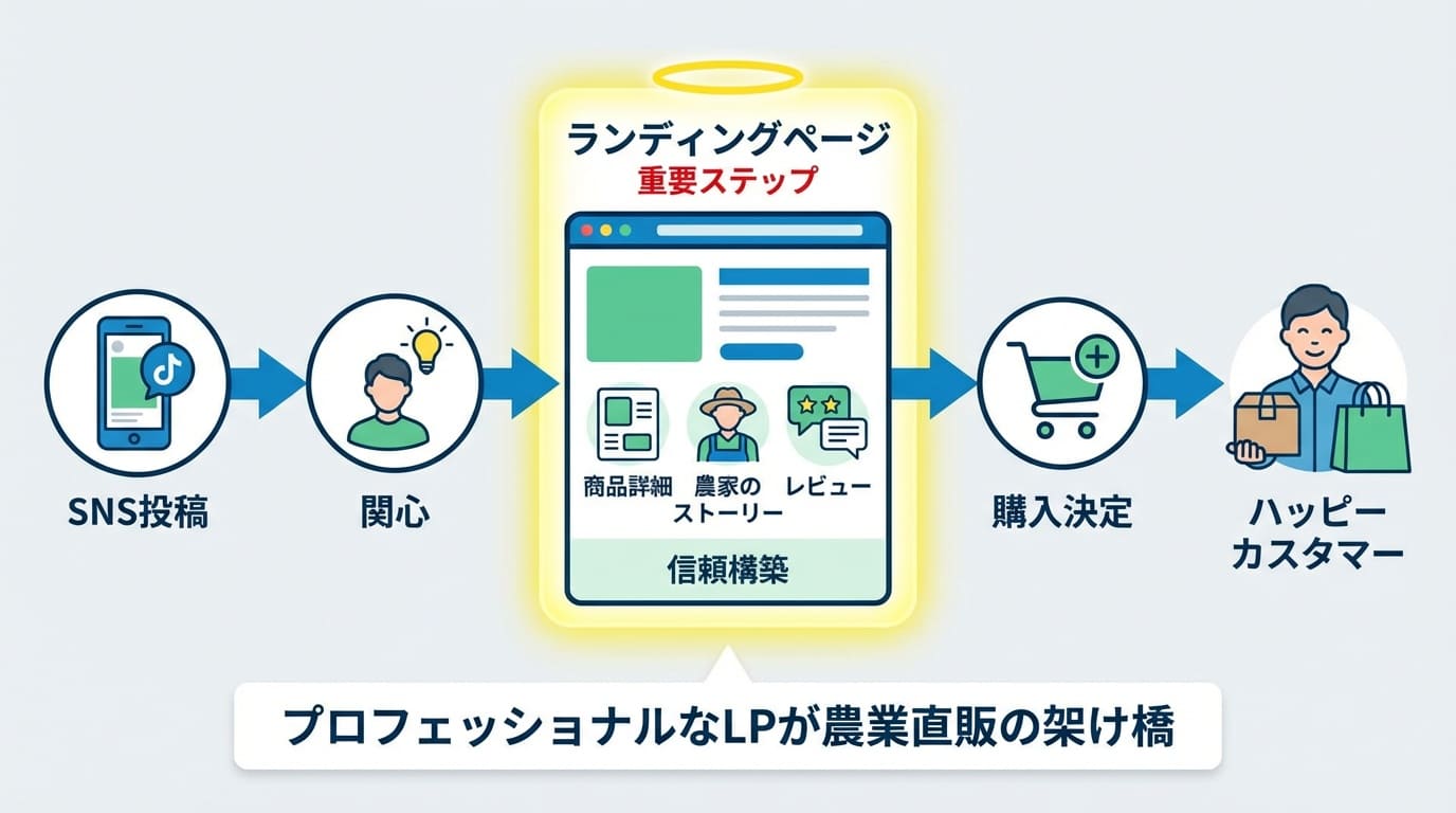 LPがある購買プロセス