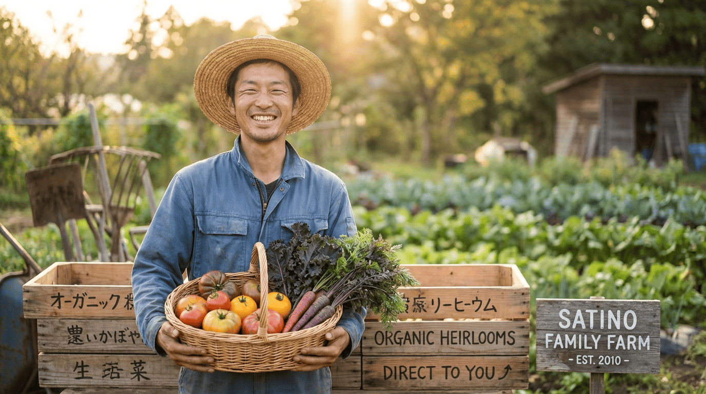 小さな農家ほど直販で成功する！こだわりが"高付加価値"に変わる3つの理由