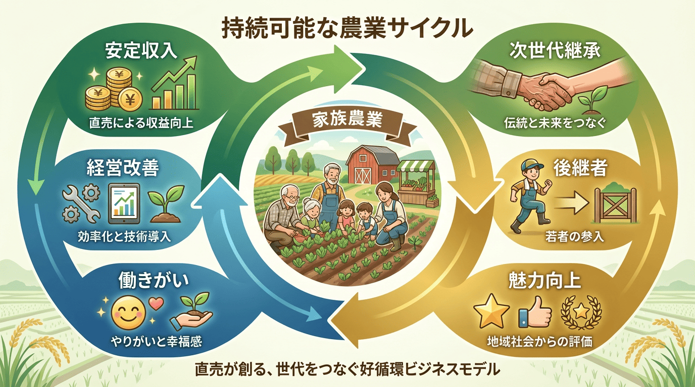 持続可能な農業の好循環