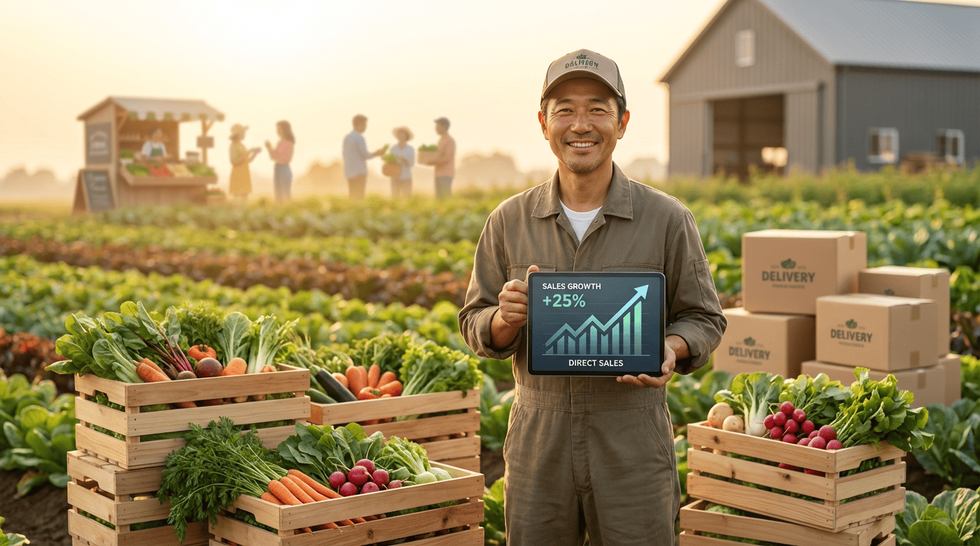 農家が「小売」を始めると人生が変わる！市場価格に振り回されない安定経営の秘訣