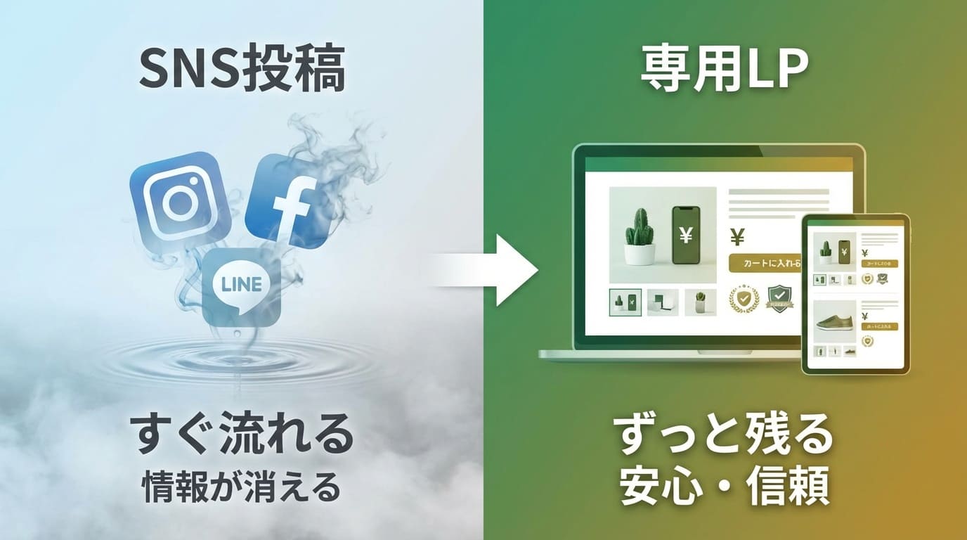 SNSだけでは売れない理由