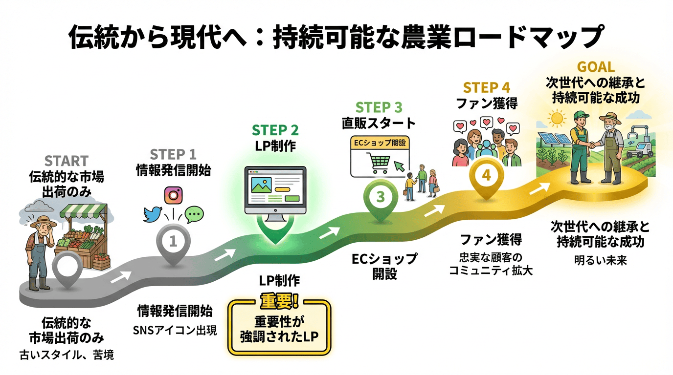 農業転換のロードマップ