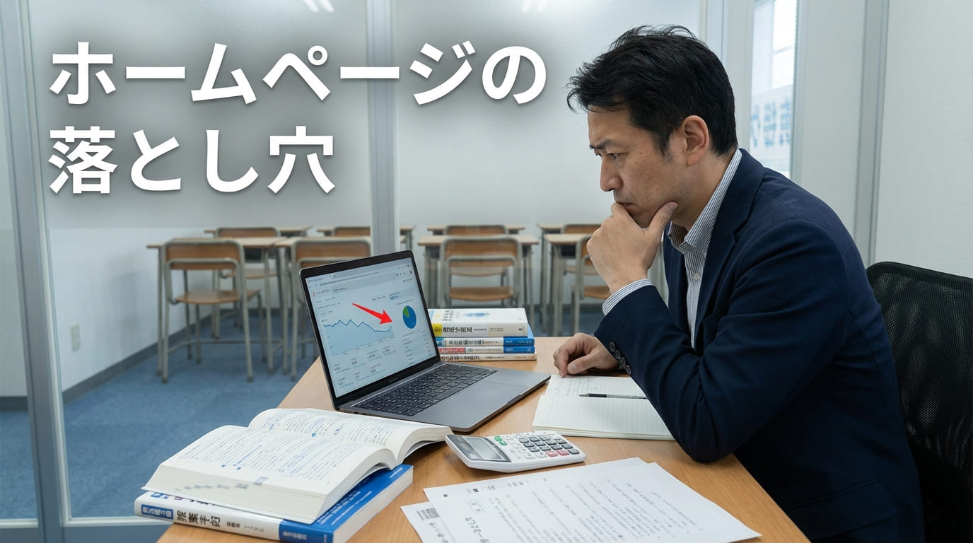 ホームページがあるのに問い合わせが来ない本当の理由