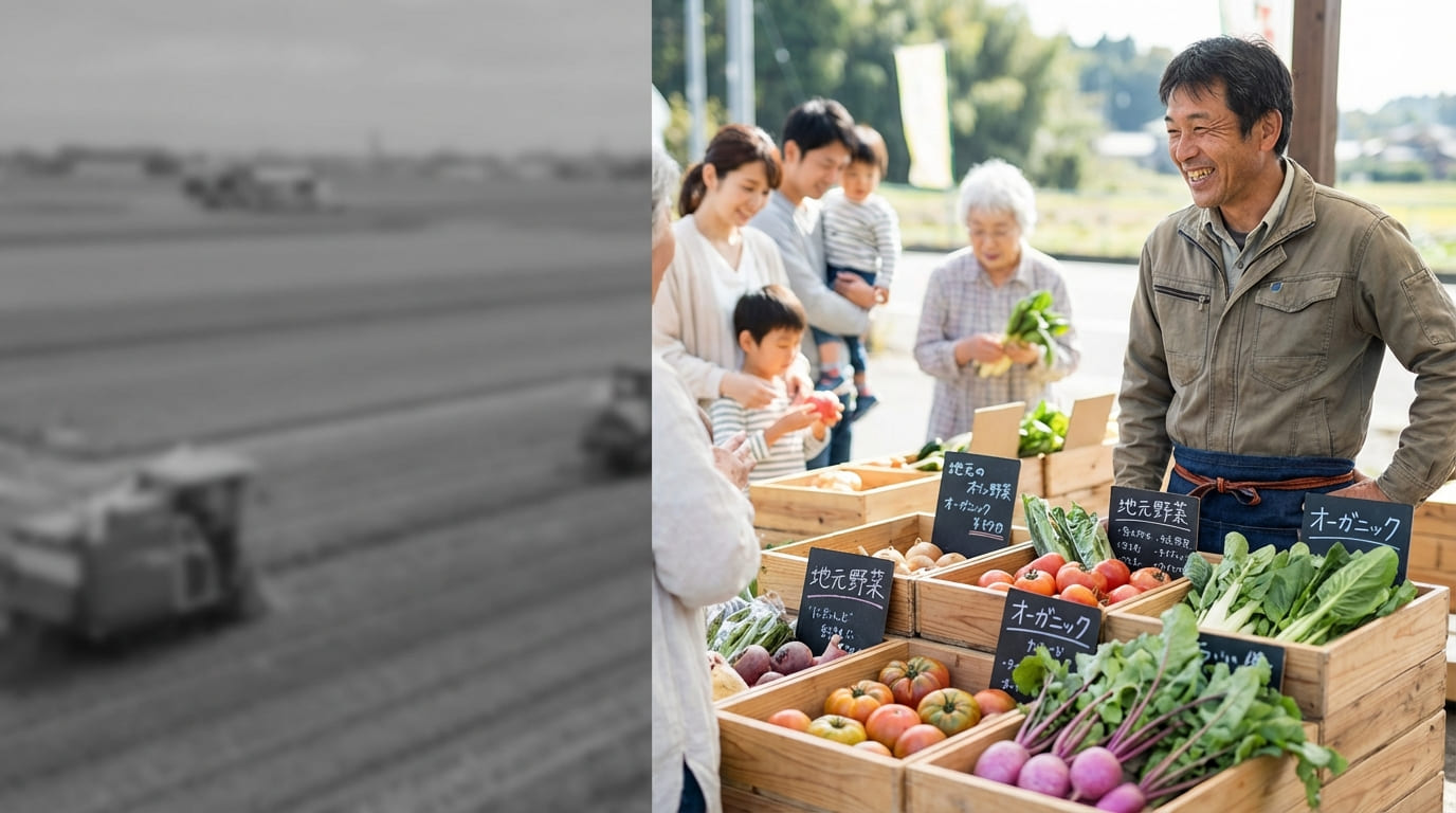 小さな農家ほど「直売」で輝ける！規模に頼らず稼ぐ3つの強み