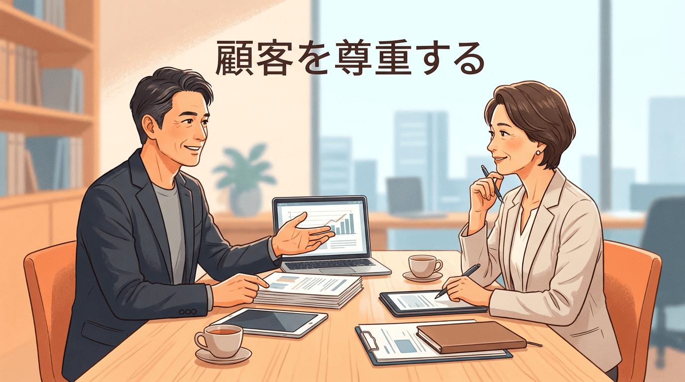 顧客を尊重する
