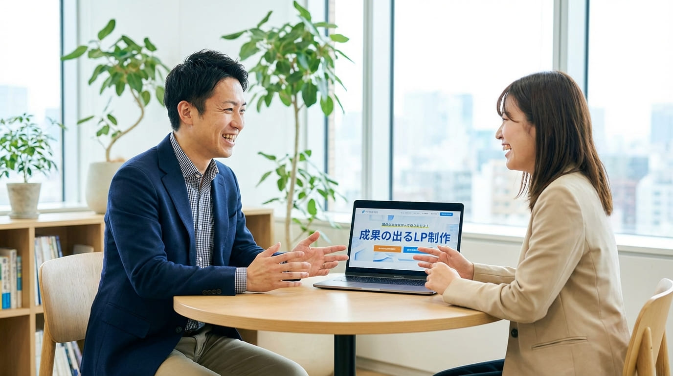 LP制作相談のイメージ