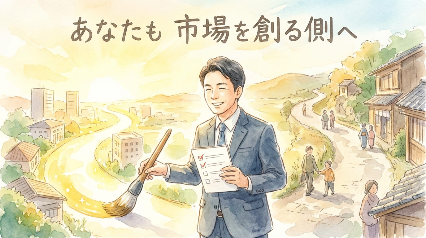 あなたも市場を創る側へ