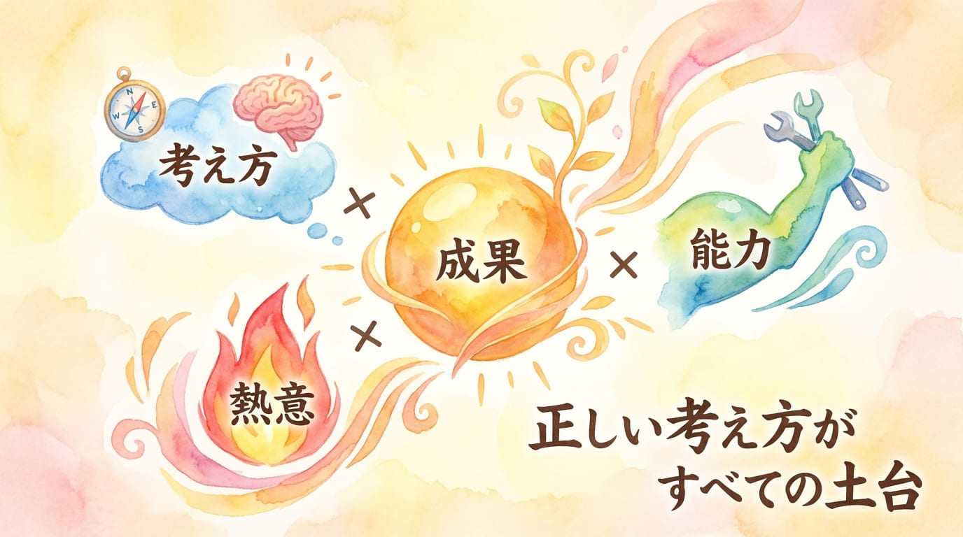 正しい考え方がすべての土台