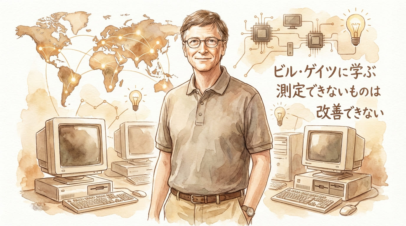 ビル・ゲイツ「測定できないものは改善できない」に学ぶ集客改善法