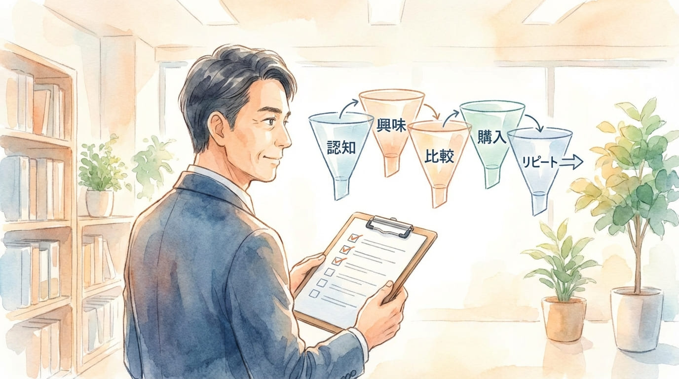 集客導線を整理するチェックリスト