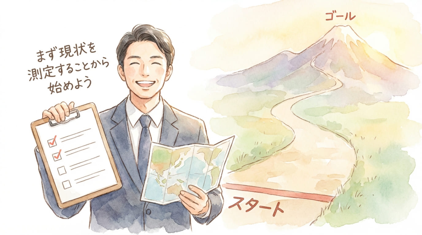 まず現状を測定することから始めよう