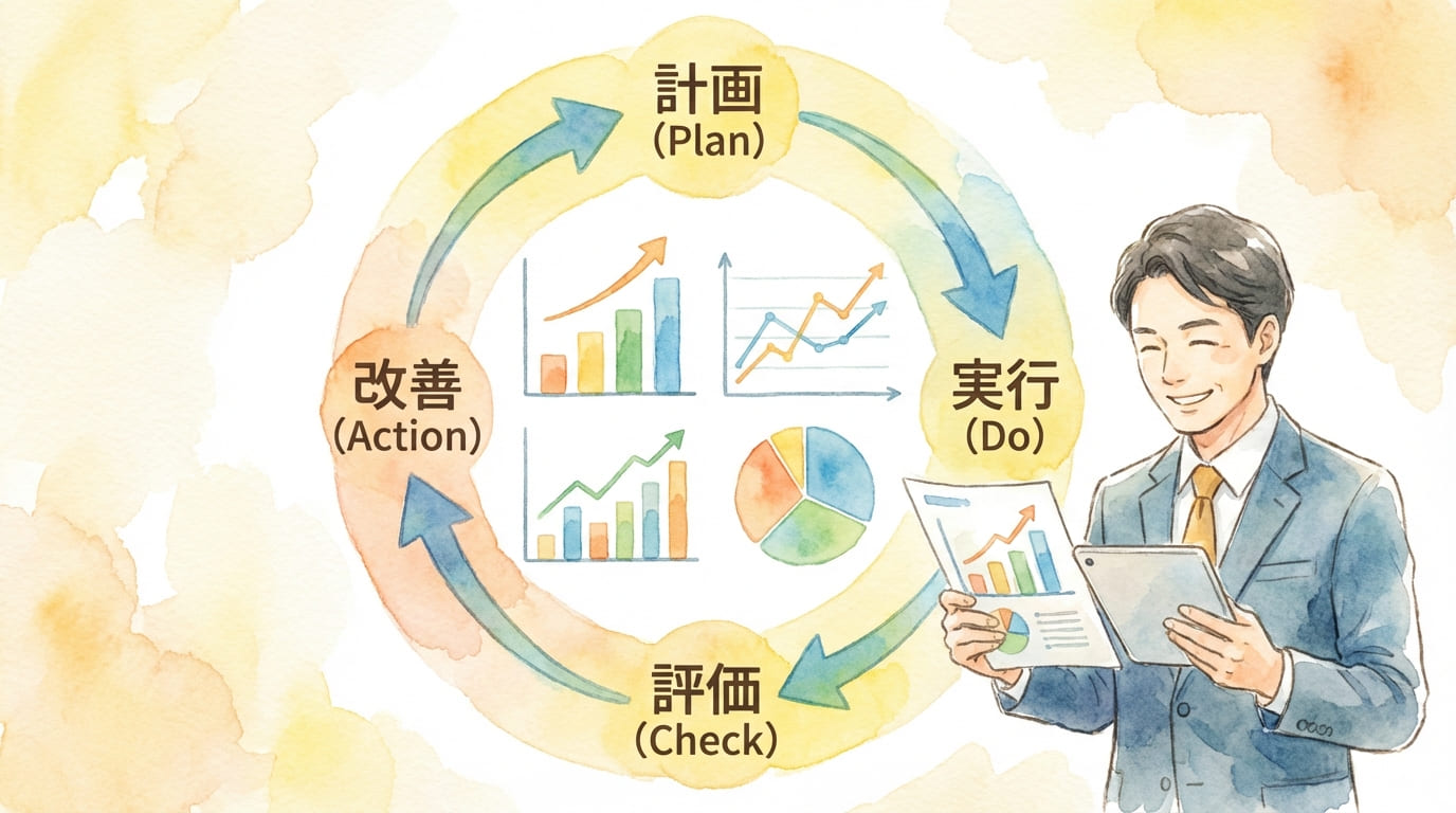 PDCAサイクルと見える化の重要性
